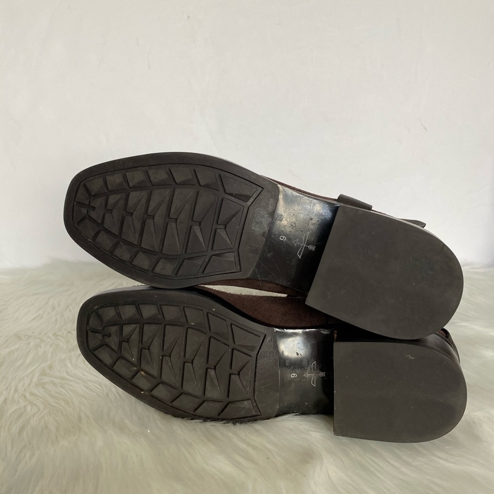 Pour La Victoire Brown Suede Booties / Size 9 - Picture 7 of 8